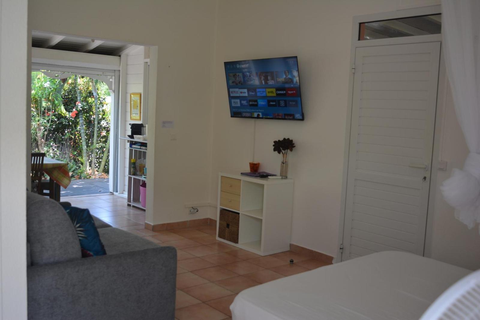 Bungalow La Papaye Bleue Residence Acces Piscine & Plage Saint-Francois  Kültér fotó