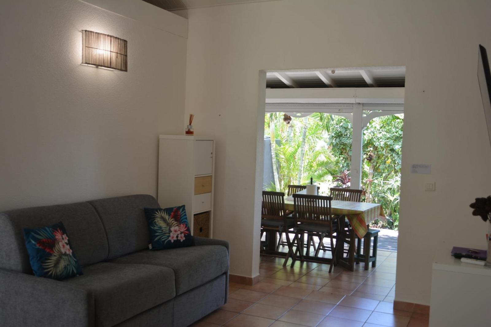 Bungalow La Papaye Bleue Residence Acces Piscine & Plage Saint-Francois  Kültér fotó