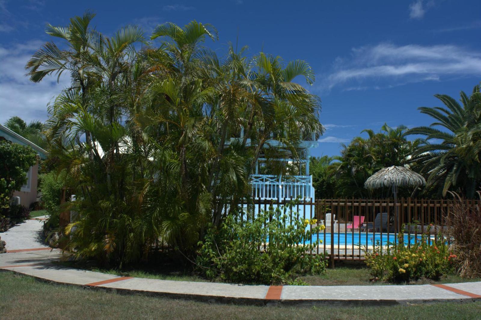 Bungalow La Papaye Bleue Residence Acces Piscine & Plage Saint-Francois  Kültér fotó